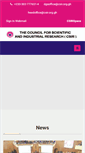 Mobile Screenshot of csir.org.gh